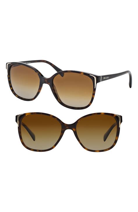 Prada Cat Eye Sunglasses, 55mm 